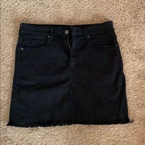 Forever 21 black jean skirt